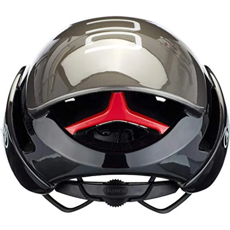 ABUS Rennradhelm GameChanger - Aerodynamischer Fahrradhelm mit optimalen Ventilationseigenschaften - Dunkelgrau, Größe S – Bild 6