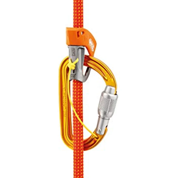PETZL M39A TL SM'D, Ultraleichter asymmetrischer Karabiner mit Triact-Lock, Gelb – Bild 4