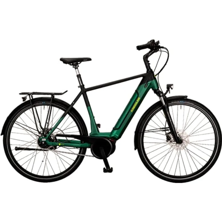 Kreidler Pedelec Vitality Eco 8, Elektrofahrrad mit hoher Effizienz, schwarz