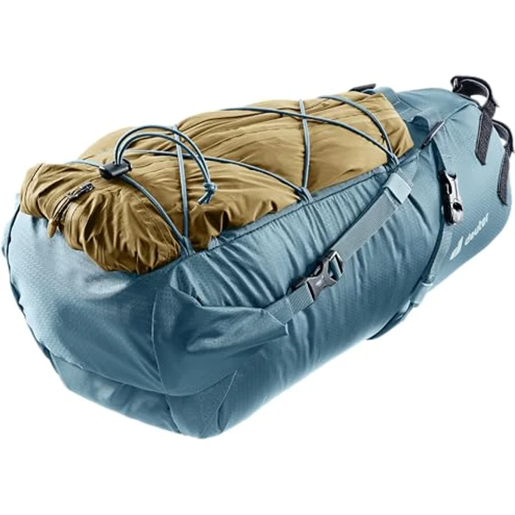 Deuter Velotasche 16 l, Satteltasche aus recyceltem Material mit Roll-Top-Verschluss und reflektierenden Elementen – Bild 3