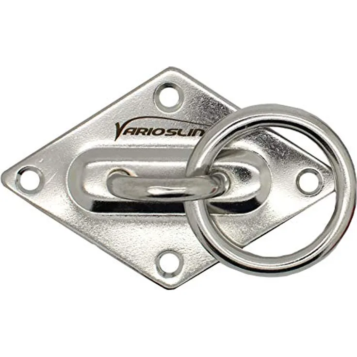 Variosling Robuste Edelstahlhalterung Sling Trainer Box-Sack, Hängematten turnringe Schlingentrainer und vieles mehr (exkl. Schrauben+Dübel) - Preisvergleich