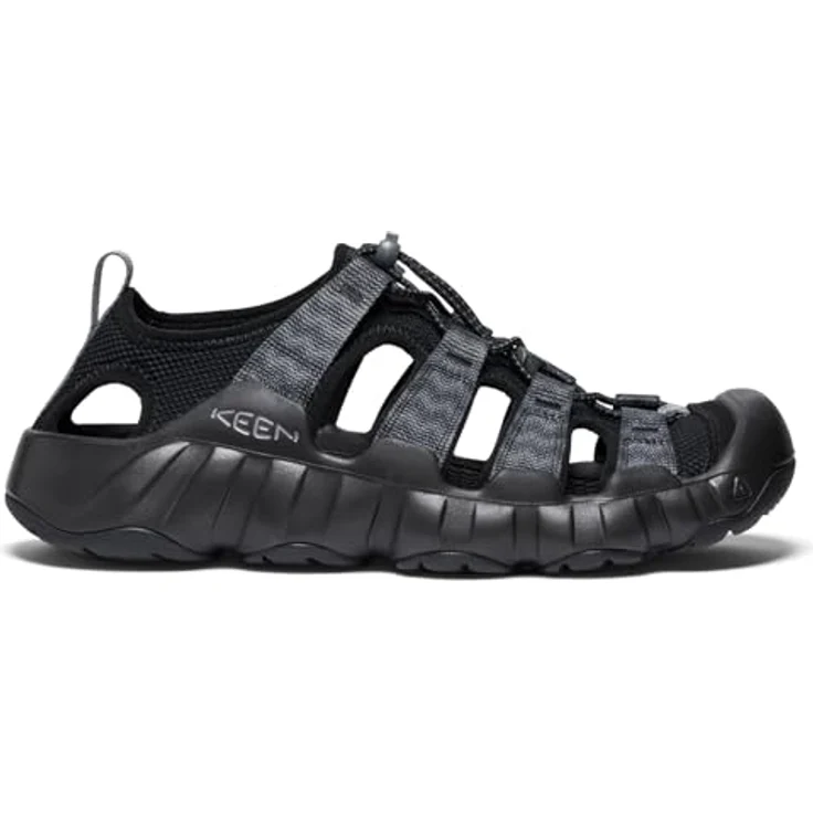 KEEN Hyperport H2 Sandalen, Herrenmodell mit Schnellverschluss und KEEN.ALL-TERRAIN Sohle, Schwarz, EU 42 1/2 – Bild 2