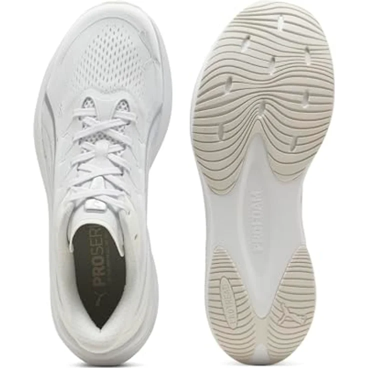 PUMA Darter Pro 2, Laufschuhe mit PROFOAM-Dämpfung und Obermaterial aus recycelten Materialien, schwarz – Bild 4