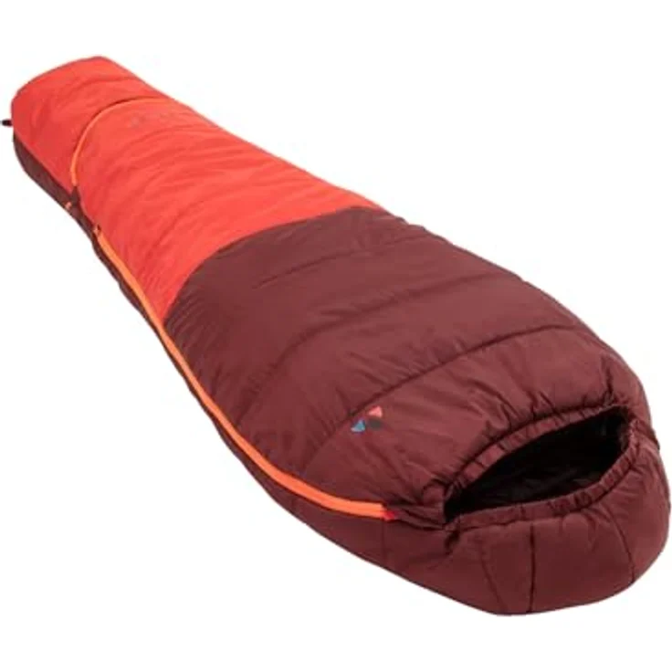 VAUDE Alpli Adjust 400 II Syn, Kinder-Schlafsack mit körperbetontem Mumienschnitt für Temperaturen ab 4 °C, geeignet für Körpergrößen bis 135 cm – Bild 1