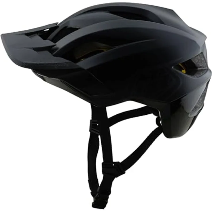 Troy Lee Designs Flowline MIPS Helm, Fahrradhelm mit optimalem Schutz, black/charcoal, M/L | 57-59cm
