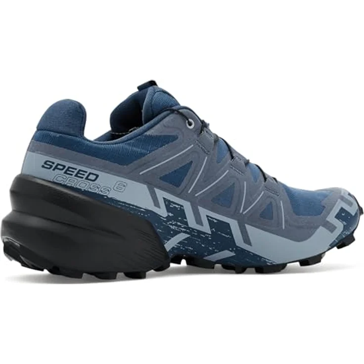 Salomon Speedcross 6 GTX, Herren Trail-Running Schuhe mit GORE-TEX und starkem Grip, Blau, EU 45 1/3 UK 10.5 – Bild 3