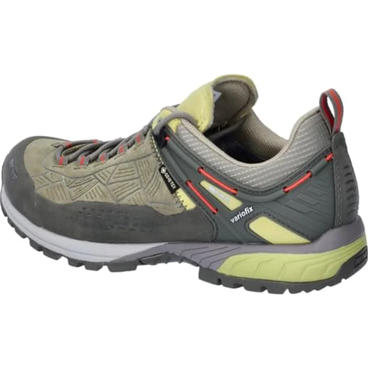 Meindl Top Trail Lady GTX, Damen Outdoorschuh in Grün und Gelb, wasserdicht mit GORE-TEX, herausnehmbares AIR-ACTIVE® Fußbett, griffige Multigrip® G5 Sohle – Bild 3