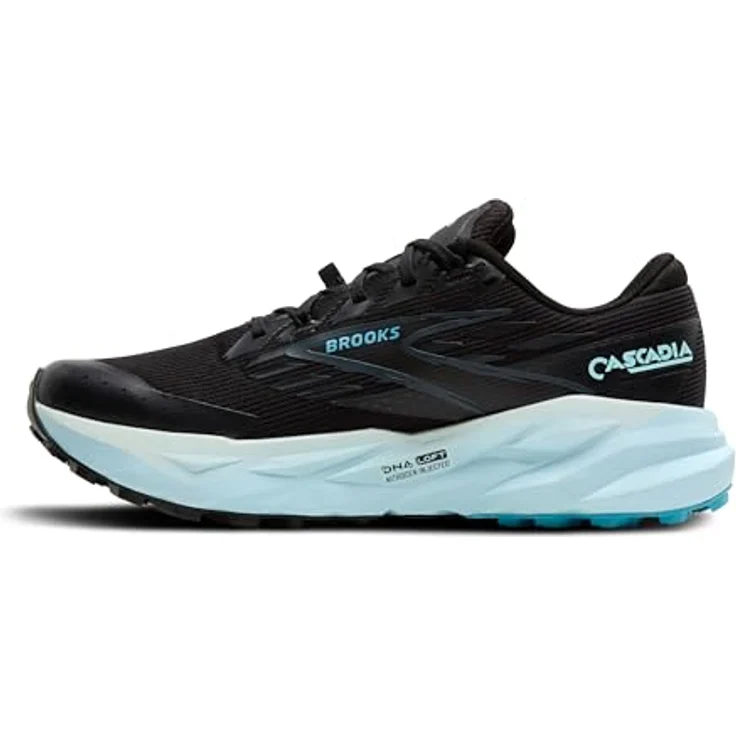 Brooks Running Cascadia 19 GTX, Damen Laufschuhe für Trailrunning, Gore-Tex-Membran, Größe 38, Blau-Schwarz – Bild 5