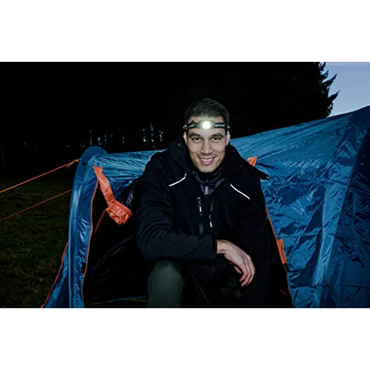 Brennenstuhl Akku LED Kopflampe LuxPremium KL 250AF mit austauschbarem Akku und Rotlicht (IP44, CREE-LED, max. Leuchtdauer 30h, inkl. USB Kabel) in schwarz – Bild 3