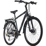 DACAPO Firenze 300, Trekkingrad für Herren 28'', 24 Gänge, RH 53 cm, hydraulische Scheibenbremsen, schwarz