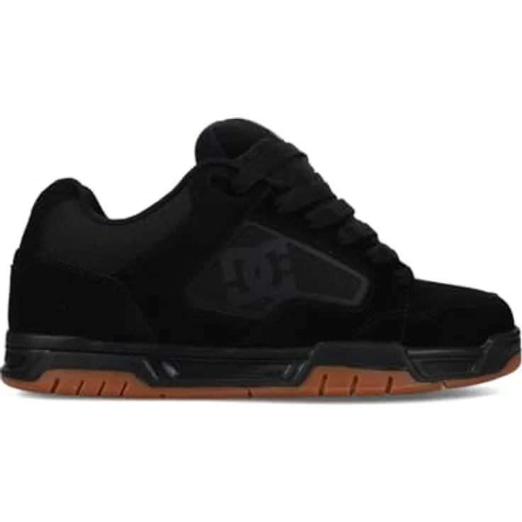 DC Shoes DC Coiler, Laufschuhe aus Leder und Synthetik, schwarz/gold, Größe EU 47 – Bild 3
