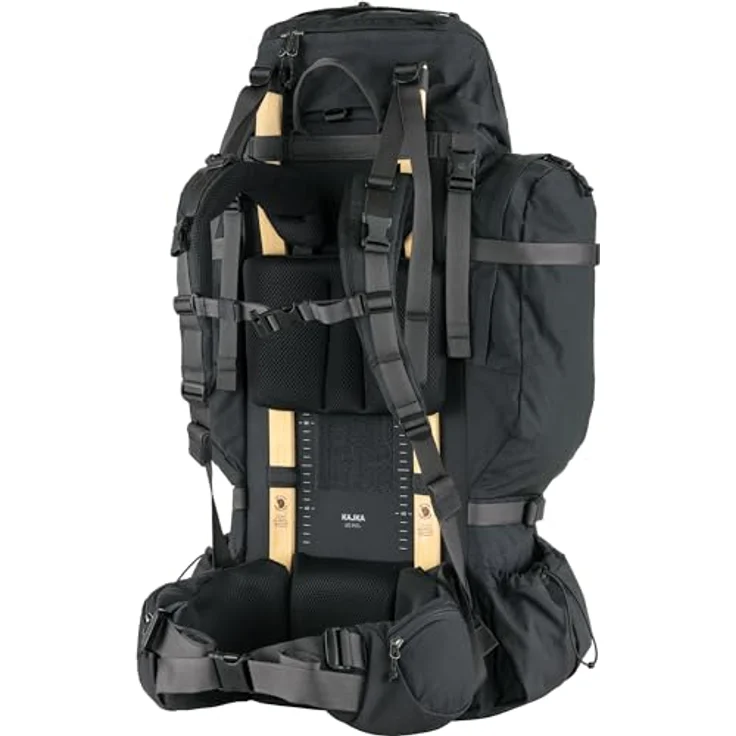 Fjällräven Kajka 65 S/M 65L Sports backpack, Kohleschwarz – Bild 2