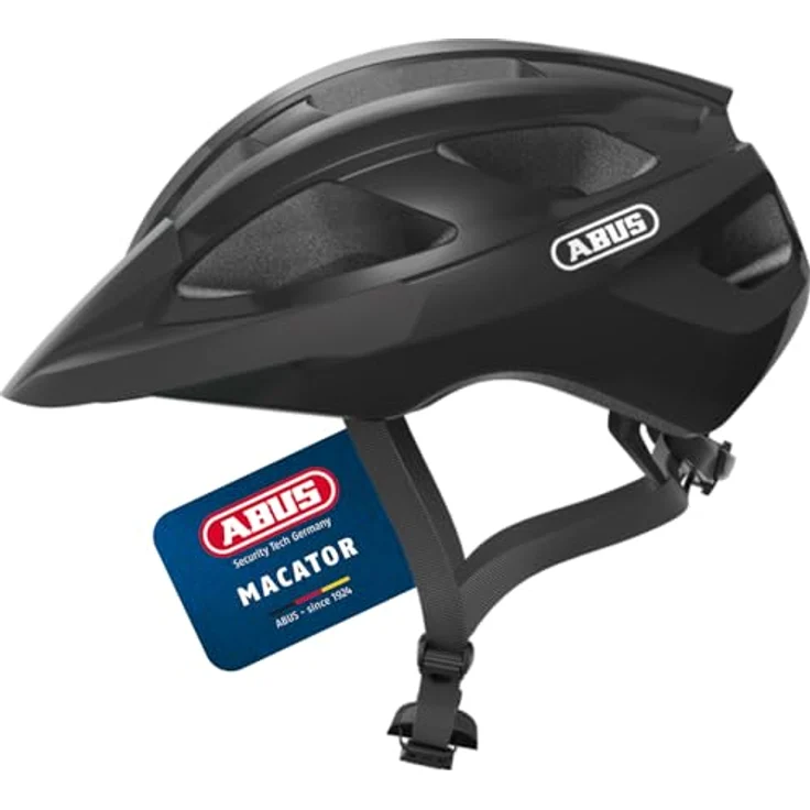 Abus Macator Fahrradhelm - Schwarz 58 - 62 cm – Bild 2