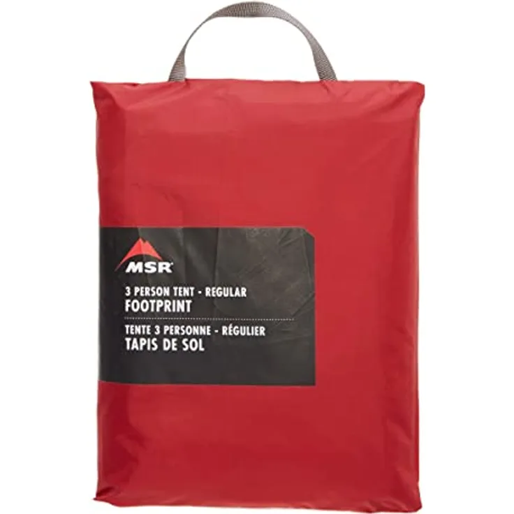 MSR Universal Zeltbodenplane für 3 Personen, 213 x 160 cm, schützt vor Abrieb und Beschädigung