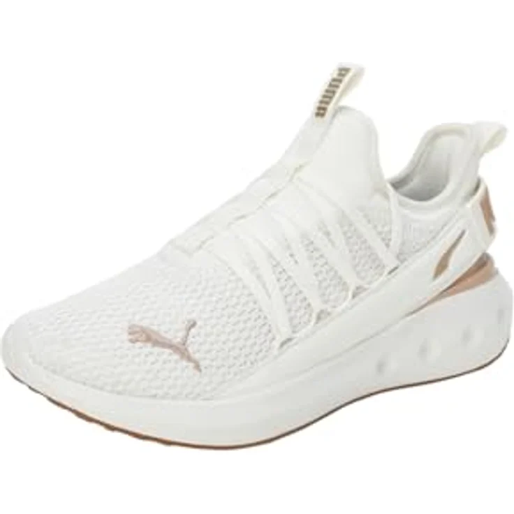 PUMA Softride Carson Fresh, Herren Sneaker mit weißem Textil-Obermaterial und flexiblem Laufsohle, unisex – Bild 1