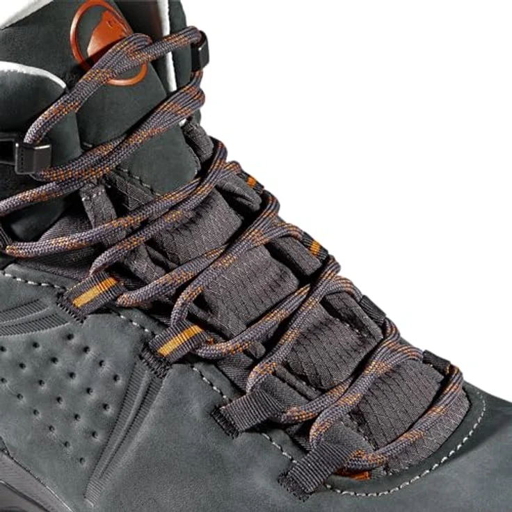 Mammut Nova IV Mid LTH Women, Damen Wanderschuhe mit Vibram®-Sohle und Terracare®-Nubukleder, Schwarz, Größe 41.5 – Bild 7