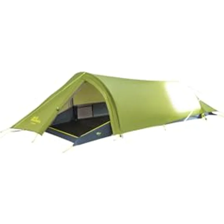 Jack Wolfskin Gossamer Zelt, Tunnelzelt für 1 Person, Ginkgo Green, freistehend, windstabil – Bild 2
