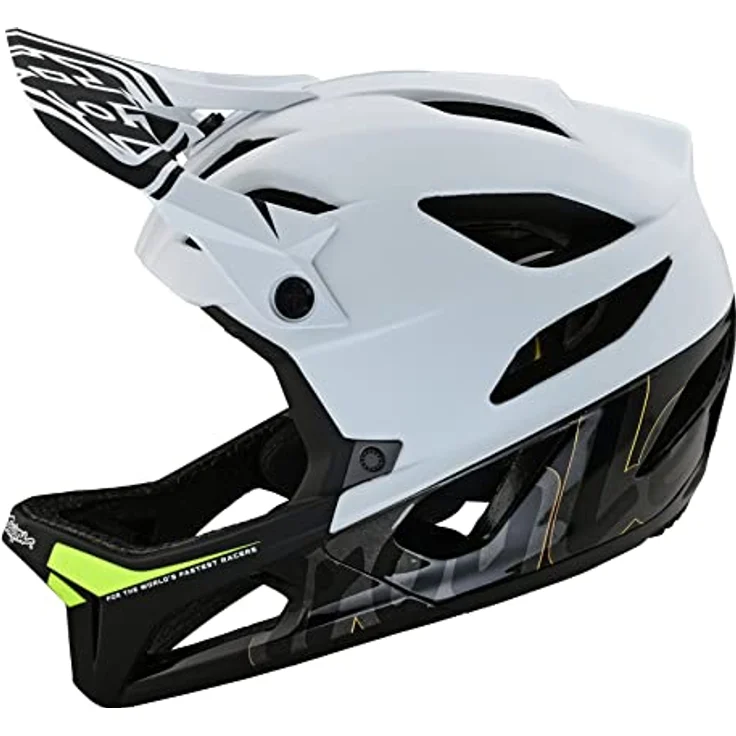 Troy Lee Designs Stage MIPS Helm, Mountainbike-Helm mit 14 Belüftungsöffnungen, Farbe: signature white, Größe: XL/XXL (60-63 cm) – Bild 1