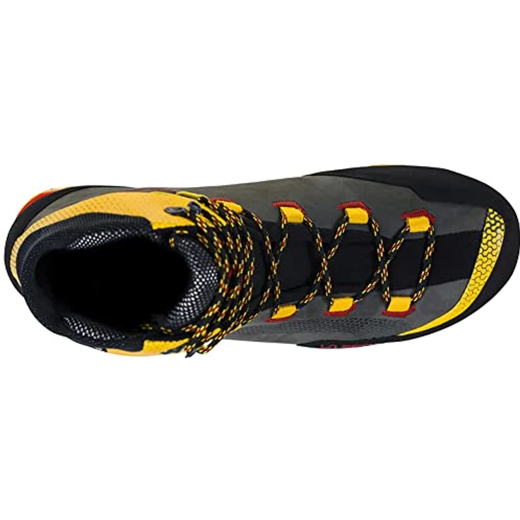 La Sportiva Trango Tech Leather GTX, Herren Wanderschuhe, atmungsaktiv und wasserdicht, 45, Schwarz – Bild 4