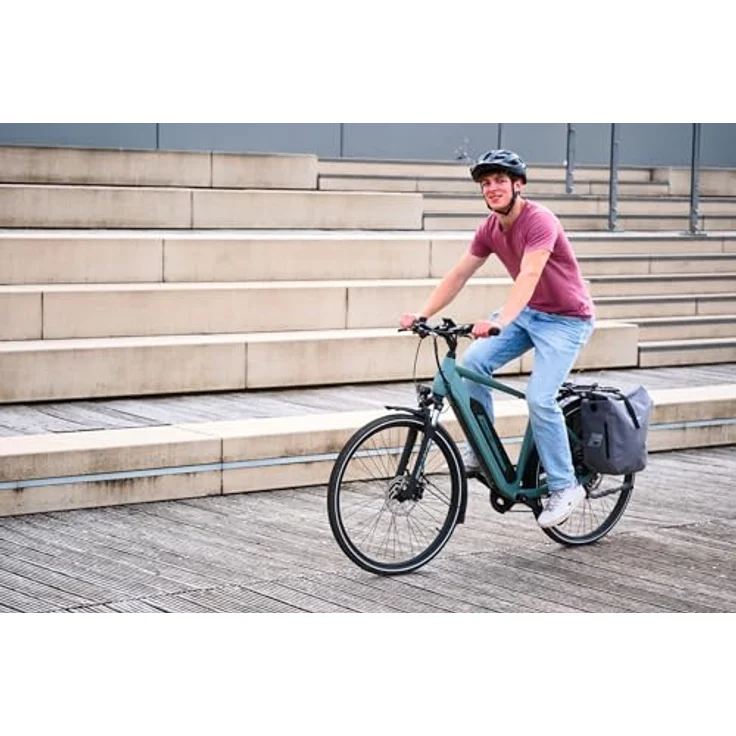 Fischer E-Bike Trekking Active VIATOR 2.1, Elektrofahrrad für Damen und Herren, RH 55, 459Wh, Heckmotor 50Nm, 8-Gang SHIMANO, 90 Lux LED-Beleuchtung – Bild 4
