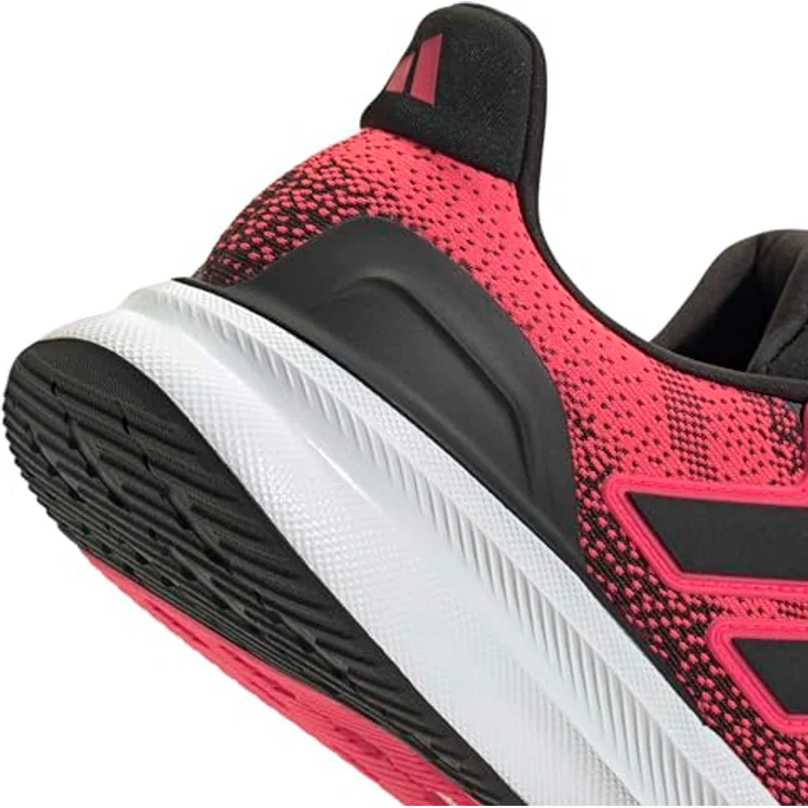 adidas Ultrarun 5 Laufschuhe, rote Farbe, Größe 46, atmungsaktives Mesh-Obermaterial, Bounce 2.0 Dämpfung – Bild 7