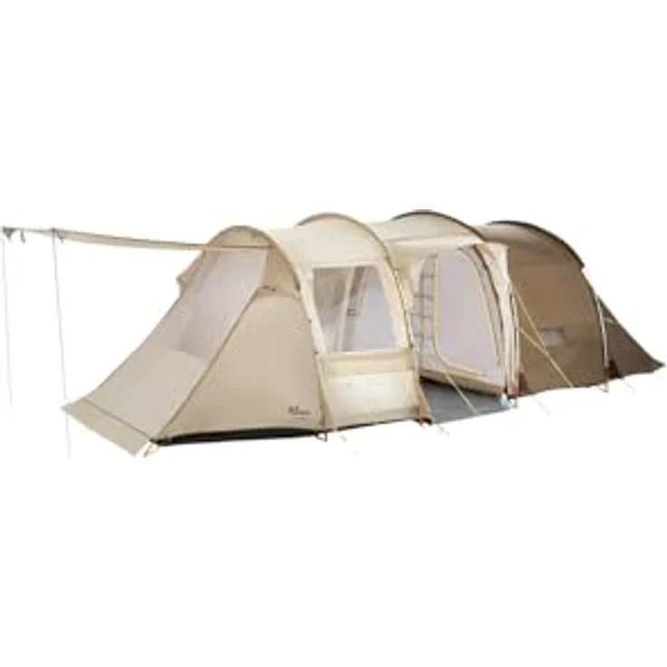 Jack Wolfskin Lodge Zelt, White Pepper, Einheitsgröße mit 6 verschließbaren Belüftungsöffnungen – Bild 3