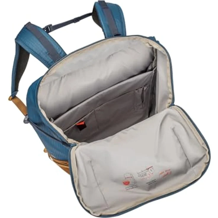 VAUDE Cityrucksack CityGo II 30 Liter Blau, Laptop-Fach, Rolltop, wasserdicht, Damen & Herren – Bild 3