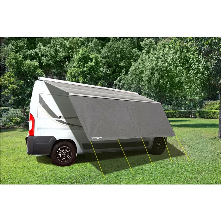 Brunner Tarp, UV-beständige Markise mit Befestigungsset, 390 x 190 cm, 1.53 kg