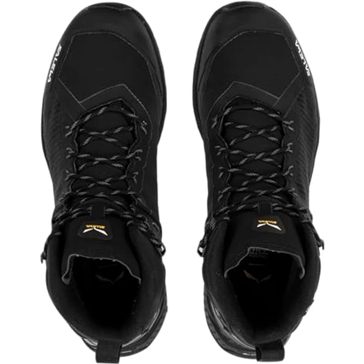 Salewa Pedroc Pro Mid PTX, halbhoher Speed Hiking-Schuh mit wasserdichter Powertex-Membran, schwarz – Bild 6