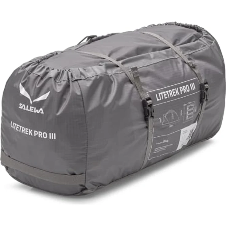 Salewa Litetrek Pro III, Kuppelzelt für 3 Personen, 2.10 kg, wetterfest bis 90 km/h, 3-Jahreszeiten-Einsatz – Bild 7