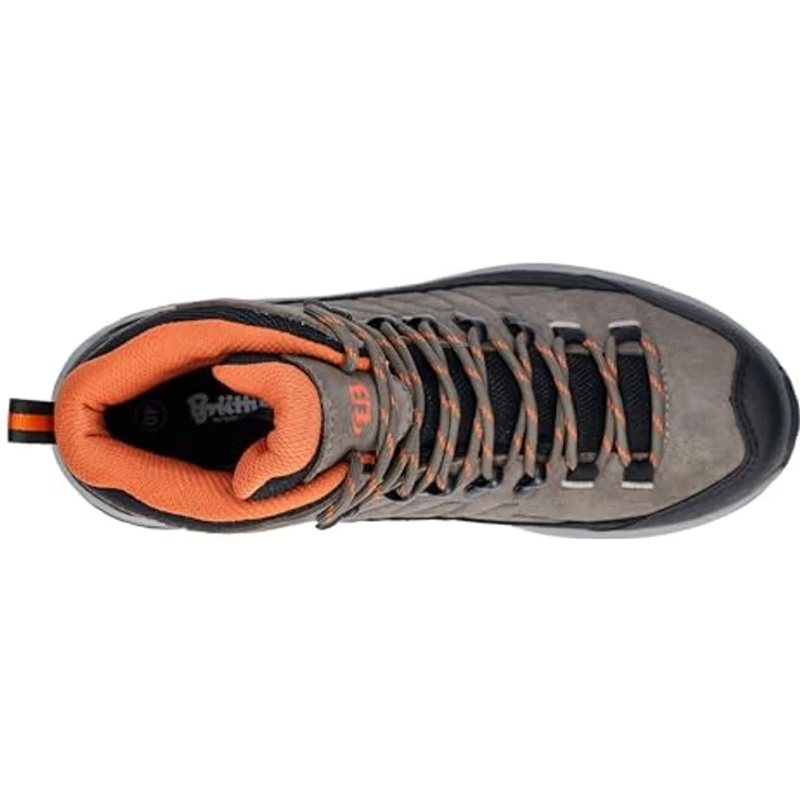 Brütting Mount Sellery, Wanderstiefel aus Nubukleder mit Comfortex-Klimamembrane, braun – Bild 5