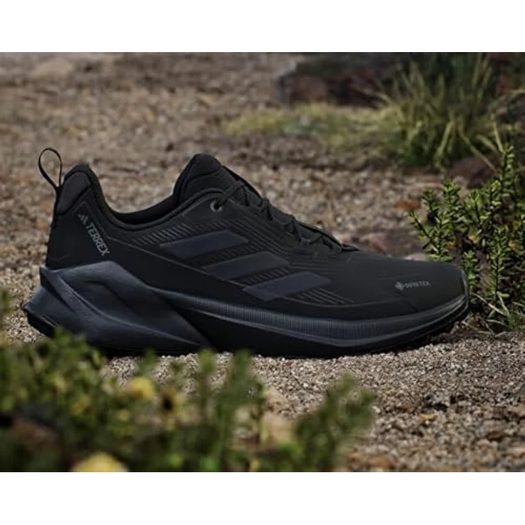 Adidas Trailmaker 2.0 GORE-TEX, Wanderschuhe für Herren mit wasserdichter Membran und griffiger Continental Gummiaußensohle, schwarz – Bild 2