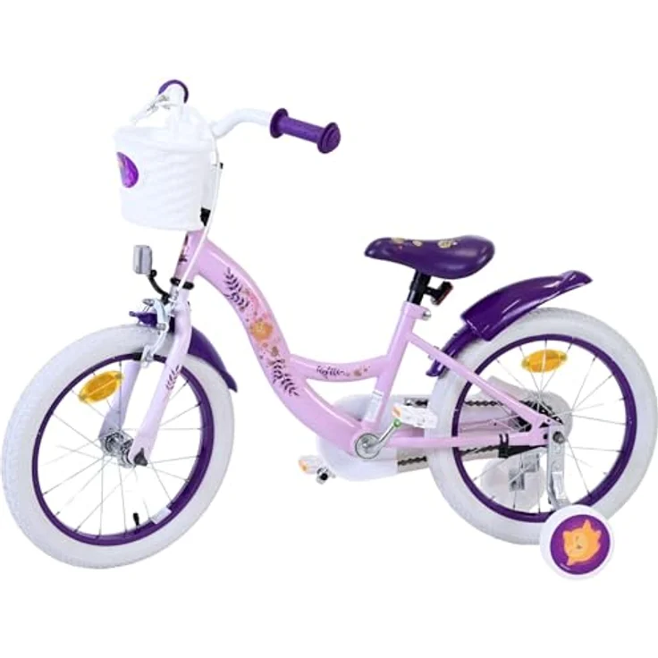 Volare Kinderfahrrad Disney Wish, 1 Gang, ohne Schaltung, lila, 16 Zoll – Bild 9
