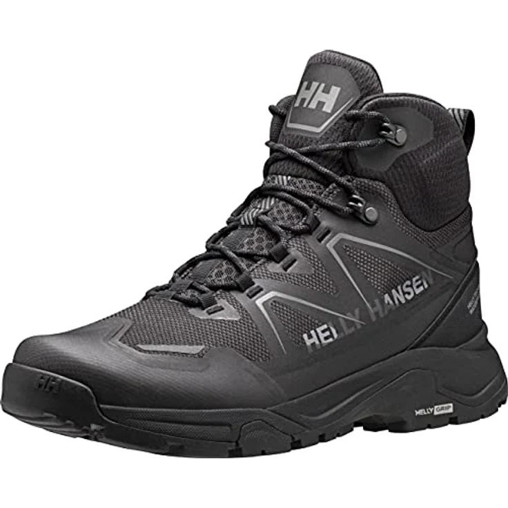 Helly Hansen Cascade Mid Ht, Wasserdichte Wanderstiefel mit HH Max Comfort Innensohle, Schwarz, EU 45 – Bild 6