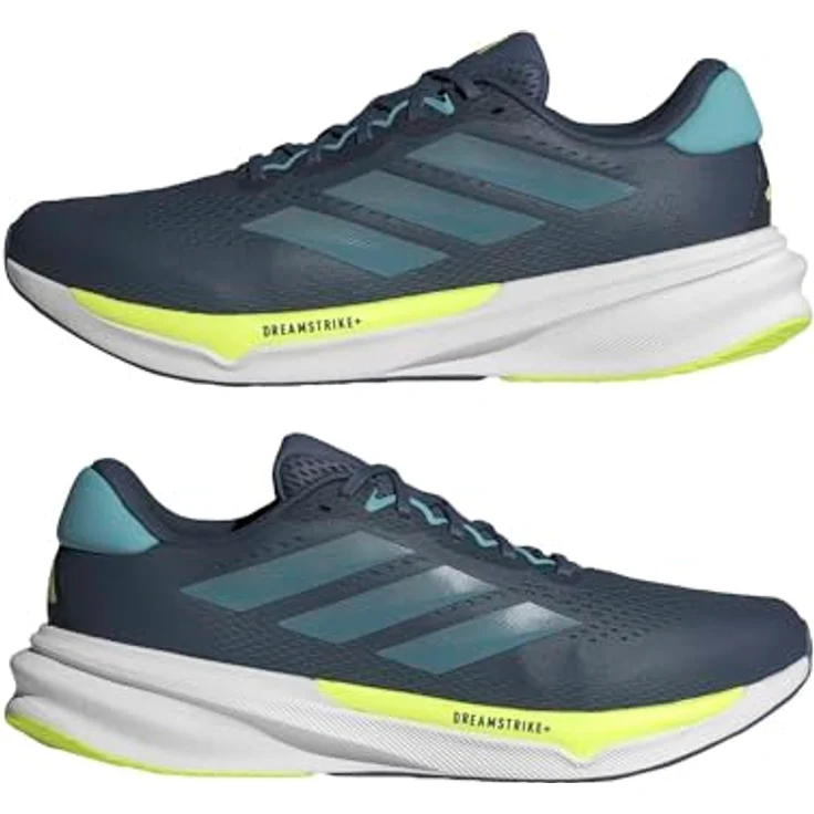 Adidas Laufschuh SUPERNOVA STRIDE 2, neutrale Laufschuhe mit Hybrid-Zwischensohle, atmungsaktives Mesh, ink/mint/white, Größe 7.5 – Bild 8