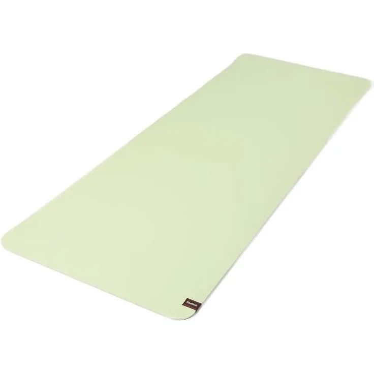 Reebok Double Sided Yogamatte, 6 mm dick, grün, ideal für Yoga und Fitness