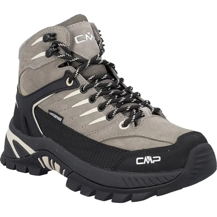 CMP Trekking / Outdoor Damen Schuh 40, knöchelhoch, atmungsaktiv und wasserdicht mit OrthoLite®-Innensohle, griffige FullOnGrip-Gummiaußensohle – Bild 6