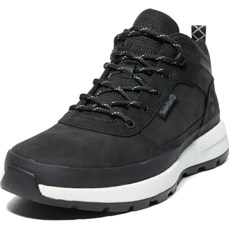 Timberland FIELD TREKKER MID LACE UP SNEAKER, Wanderschuh mit hohem Schaft und profilierter Gummi-Sohle, schwarz – Bild 2