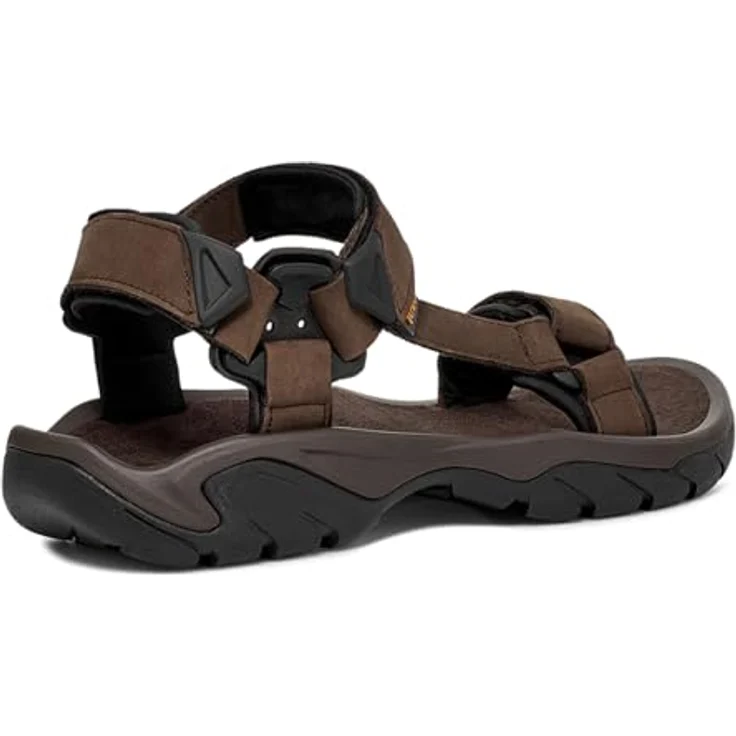 Teva Terra Fi 5 Universal Leather Men's Trekkingsandale, Größe 39.5 (US 7), wasserabweisend, Farbe: turkish coffee – Bild 4