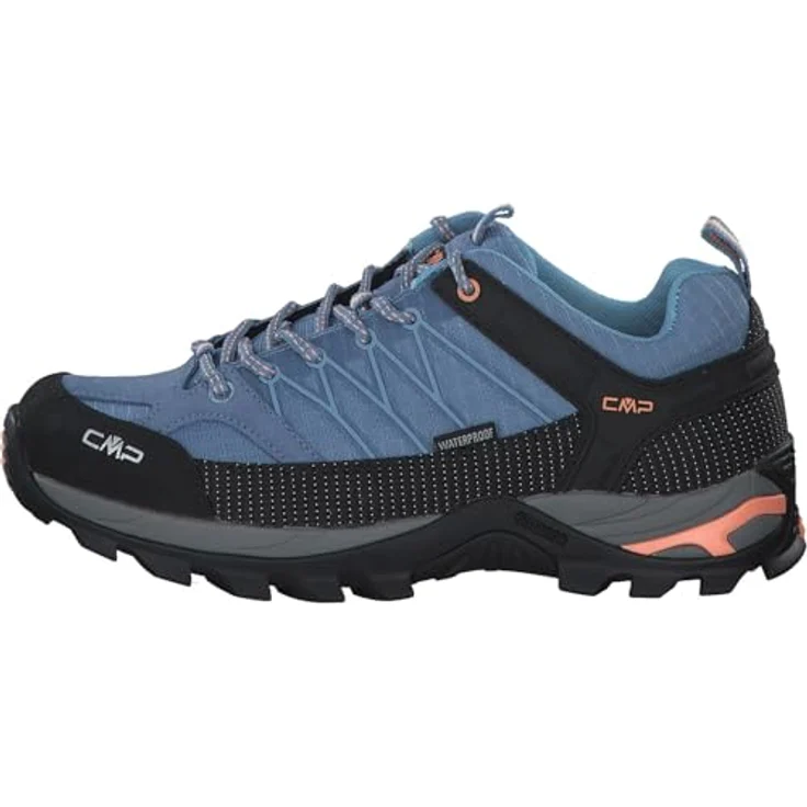 CMP RIGEL LOW WMN TREKKING SHOE WP, wasserdichter Wanderschuh mit EVA-Dämpfung und Gummi-Profilsohle – Bild 2