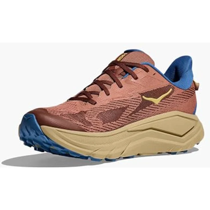 HOKA Challenger 8 M, Herren Trail-Running Schuhe, atmungsaktives Obermaterial, Regular Fit, Gummisohle, Braun, EU 46 US 11.5 – Bild 7