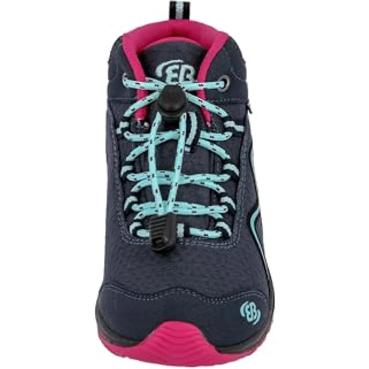 Brütting Guide High, Mädchen Wanderschuhe mit textiler Auskleidung, Wechselfußbett und Schnellschnürsystem, Blau – Bild 3