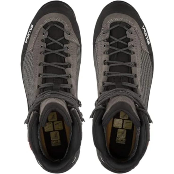 Salewa Crow GTX, wasserdichter Berg-Trekking Schuh aus Veloursleder, braun, Herren – Bild 10