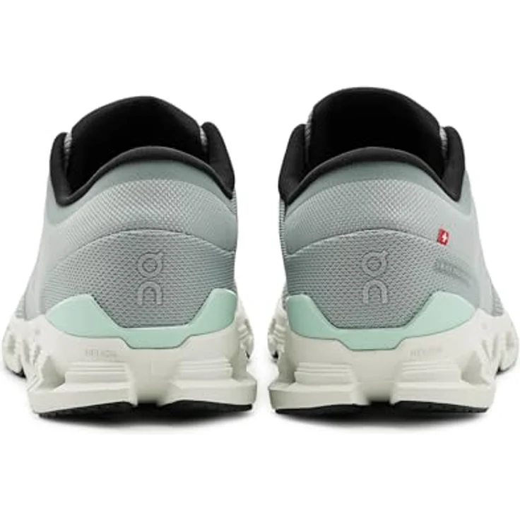 ON Cloud X 4 Herren Laufschuhe, atmungsaktiv mit Helion™-Superfoam, grau, EU 44,5 – Bild 7