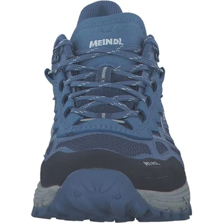 Meindl Damen Wanderschuh Jamaica Lady GTX, schnürbar, Größe 38.5 (UK 5.5), Blau aus Synthetik und Textil, Gummi-Laufsohle – Bild 5