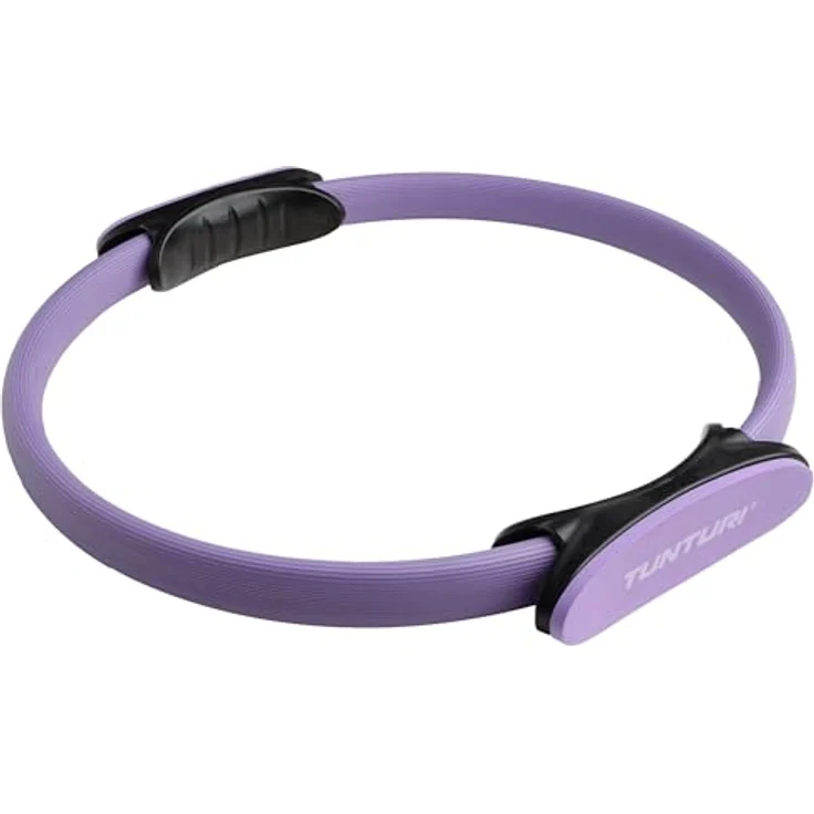 Tunturi Yogaring aus Glasfaser mit Griffen, 40 cm, Ring für Pilates, Aerobic Yoga, langlebig und vielseitig, blau – Bild 2