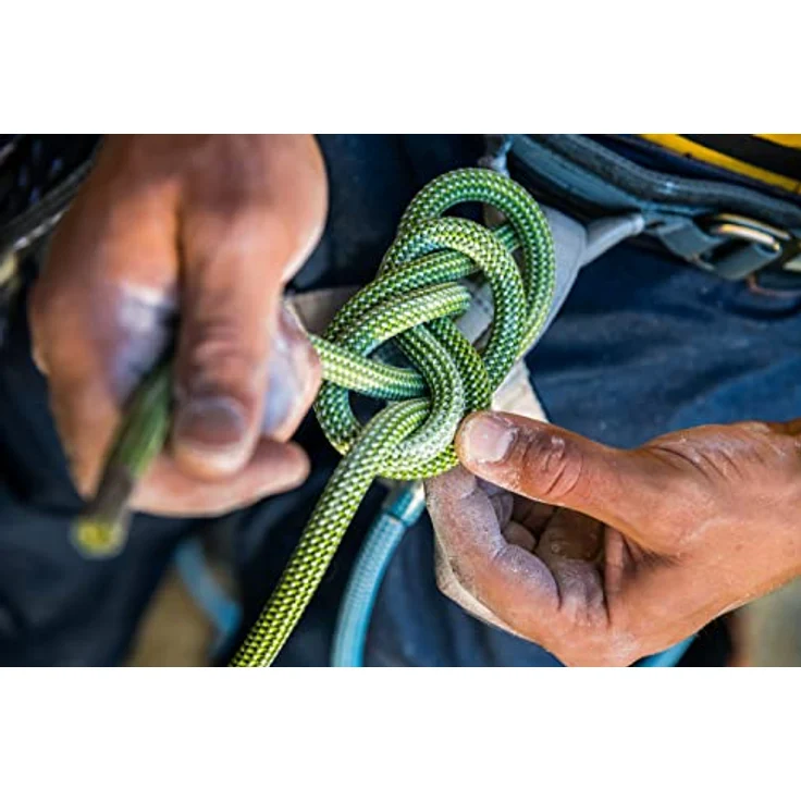 Petzl Contact 9.8 mm, Kletterseil (60 m) für Hallen- und Felsklettern, hoher Grip und langlebiger Mantel – Bild 5