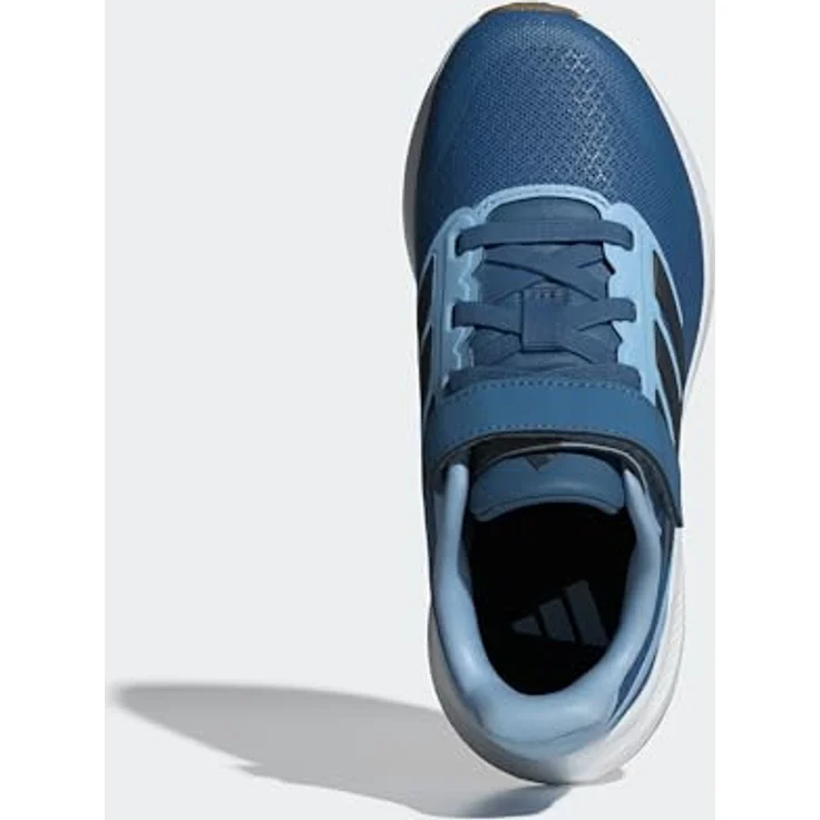 Adidas Runfalcon 5 Kids Schuh, leichter Laufschuh, einfach an- und auszuziehen, schwarz – Bild 5