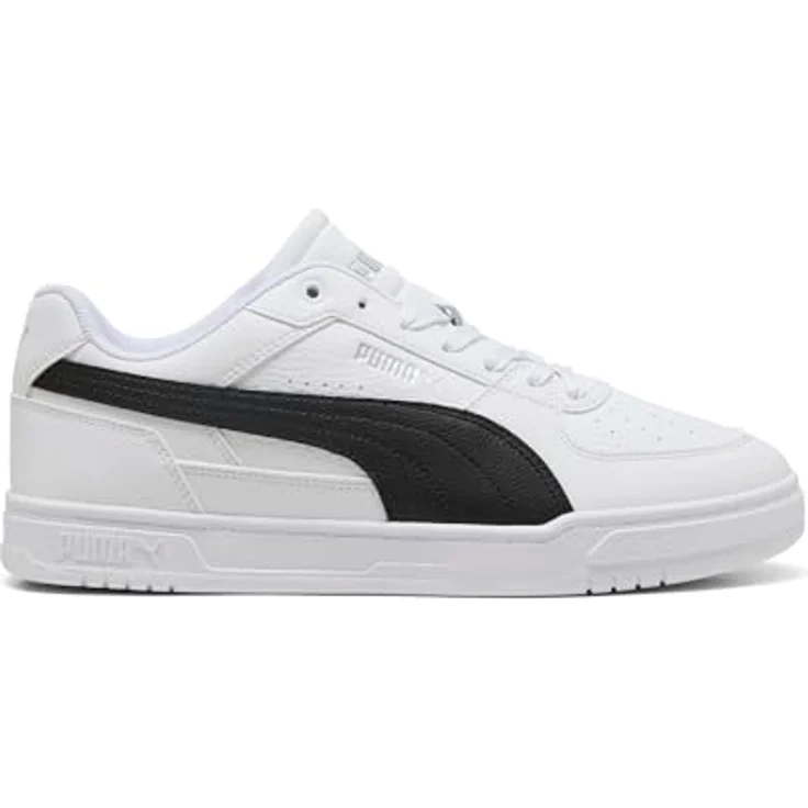 PUMA Caven III Unisex Sneakers, Retro-Hoops-Style, Weiß, mit SOFTFOAM+ Innensohle und recycelten Materialien – Bild 8