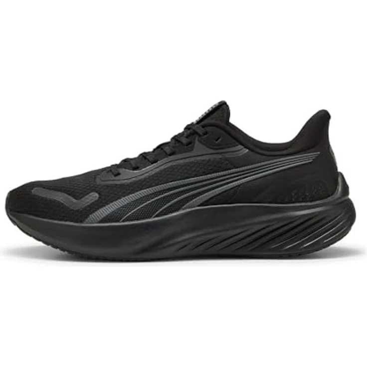PUMA Pounce Lite Laufschuhe, ultraleicht mit PROTREAD Laufsohle, schwarz, EU 44 1/2 – Bild 1